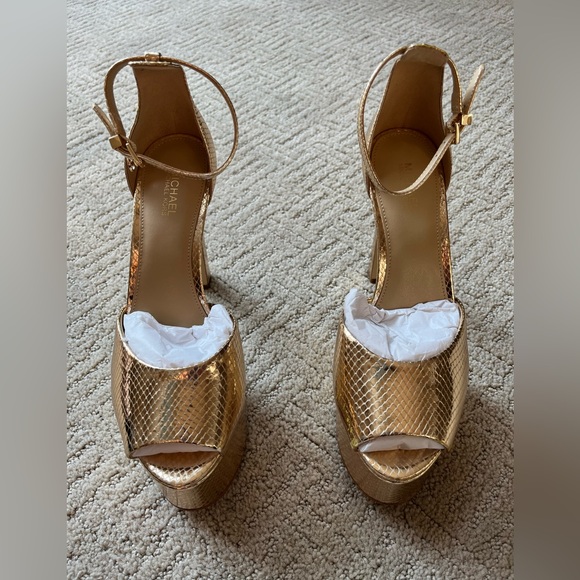 Michael Kors Peep Toe Pumps - Picture 7 of 15